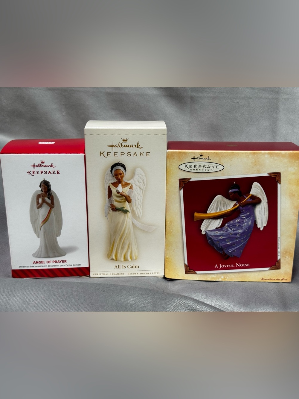 Hallmark Angel Collection including nib All Is Calm